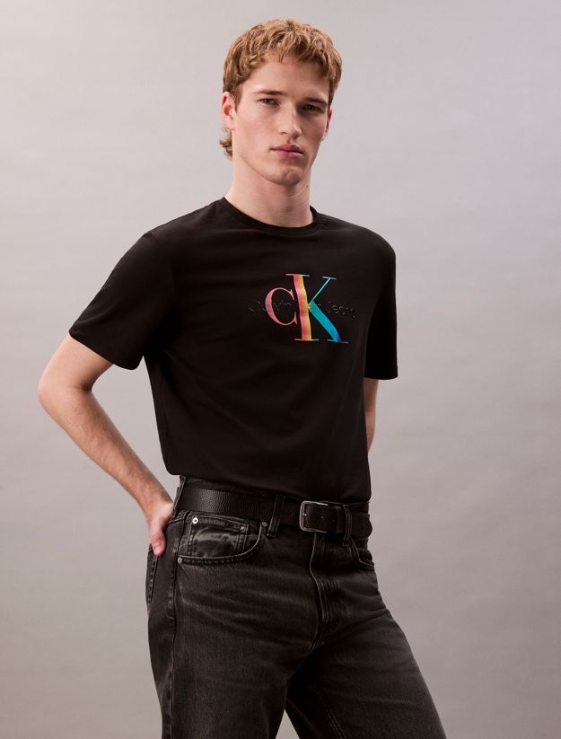 Rainbow Monogram T-shirt - Pride