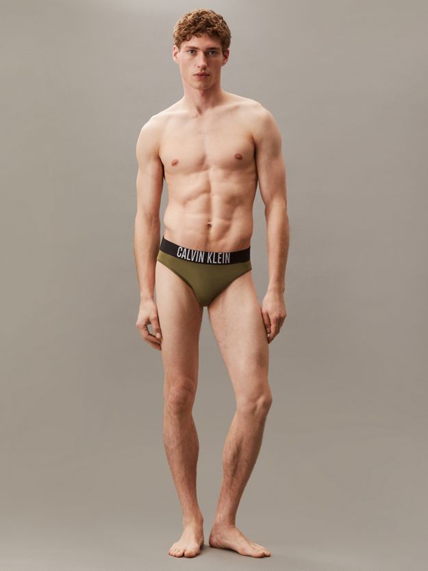 Logo Waistband Swim Briefs - Intense Power