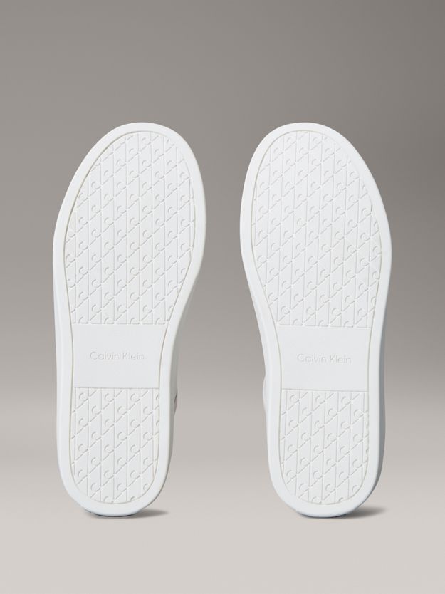 Leather and Suede Flexible Sole Trainers