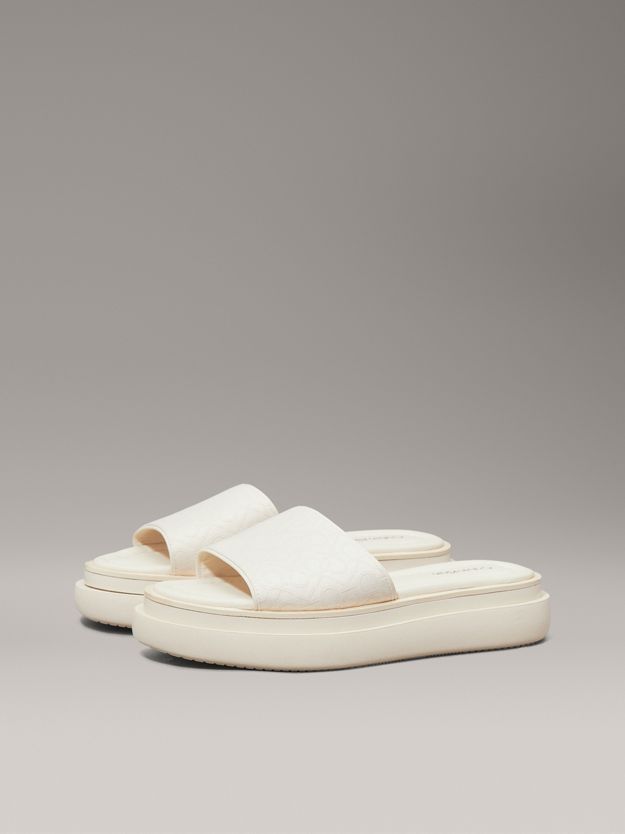 Platform Logo Jacquard Sliders