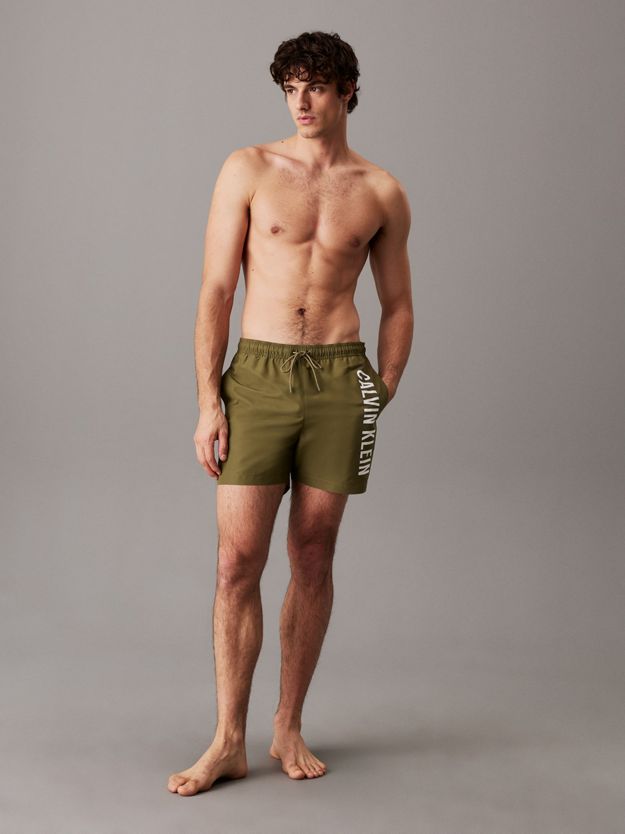 Medium Drawstring Swim Shorts - Intense Power