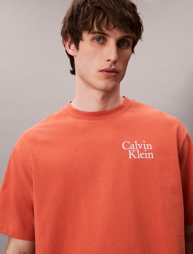 Logo Script Graphic Relaxed T-Shirt