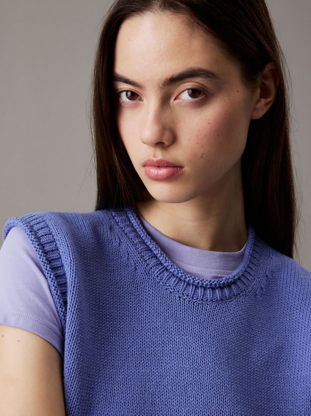 Relaxed Cotton Linen Knit Top