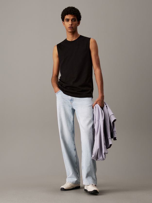 Cotton Badge Tank Top