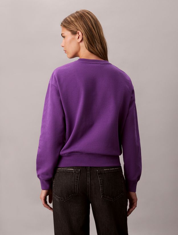 Relaxed Cotton Terry Sweatshirt