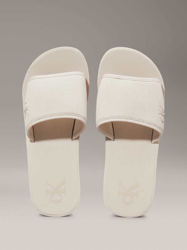 Canvas Platform Wedge Sliders