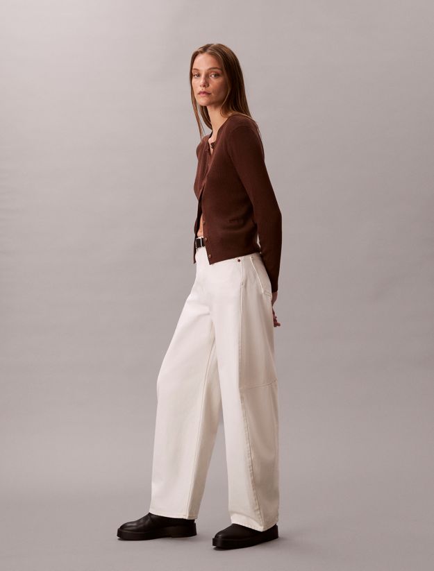 High Rise Barrel Jeans