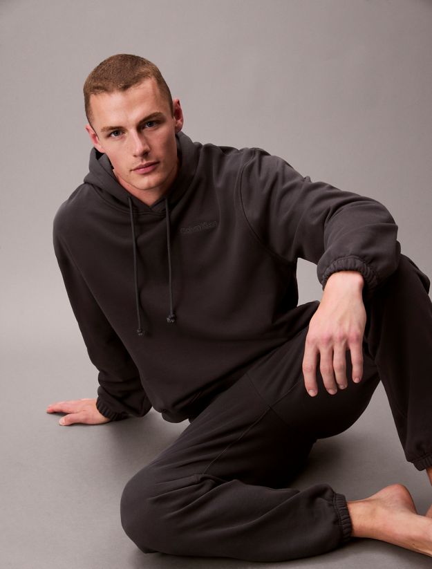 Cotton Terry Blend Lounge Hoodie
