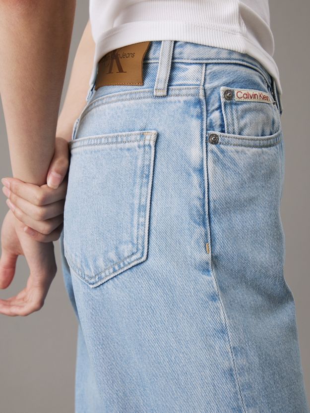 High Rise Straight Jeans