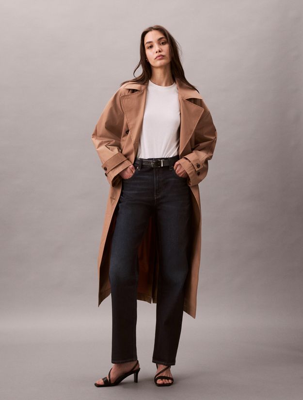 High Rise Straight Jeans