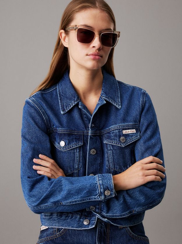 Modified Rectangle Sunglasses CKJ24606S