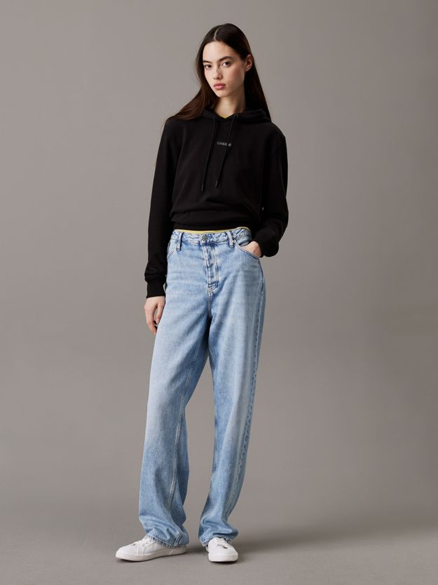 Cotton Terry Logo Hoodie