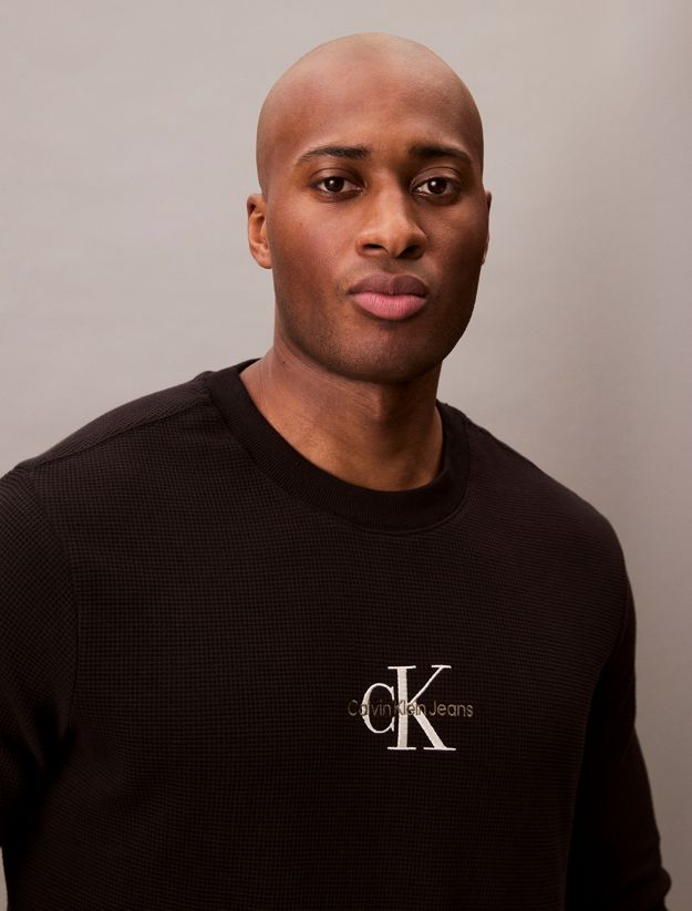 Plus Size Long Sleeve Waffle T-shirt