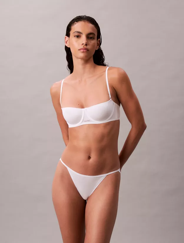 Balconette Bra - Cotton Modal Bare