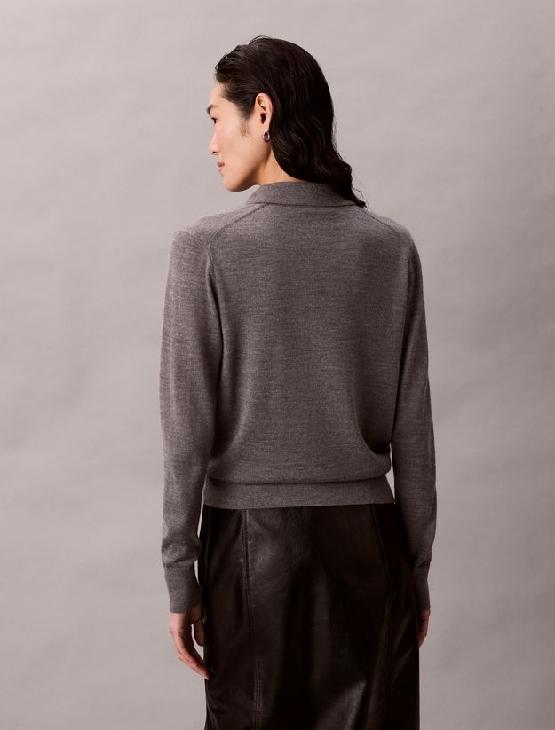 Merino Camp Collar Jumper