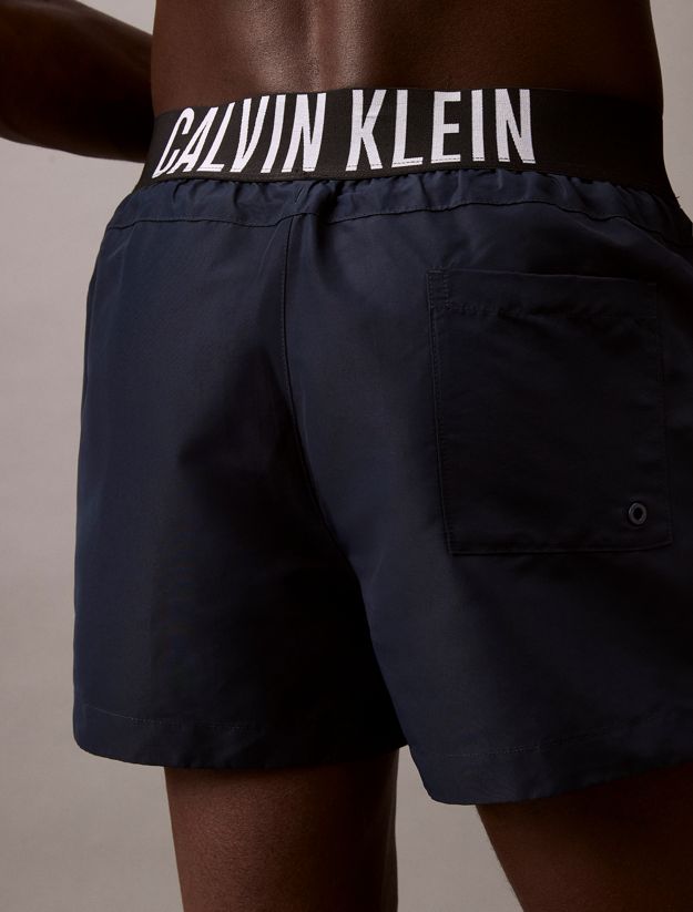 Logo Waistband Swim Shorts - Intense Power