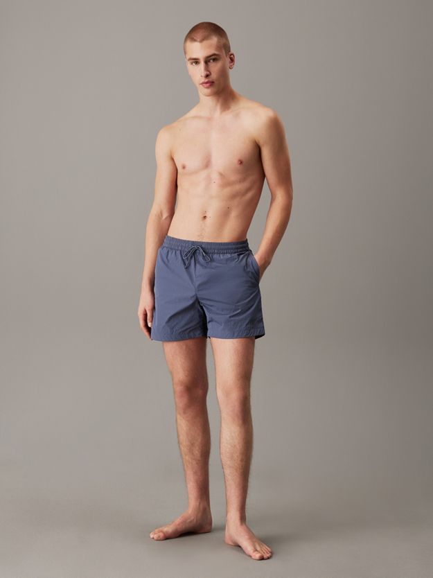Medium Drawstring Swim Shorts - CK Soft Nylon