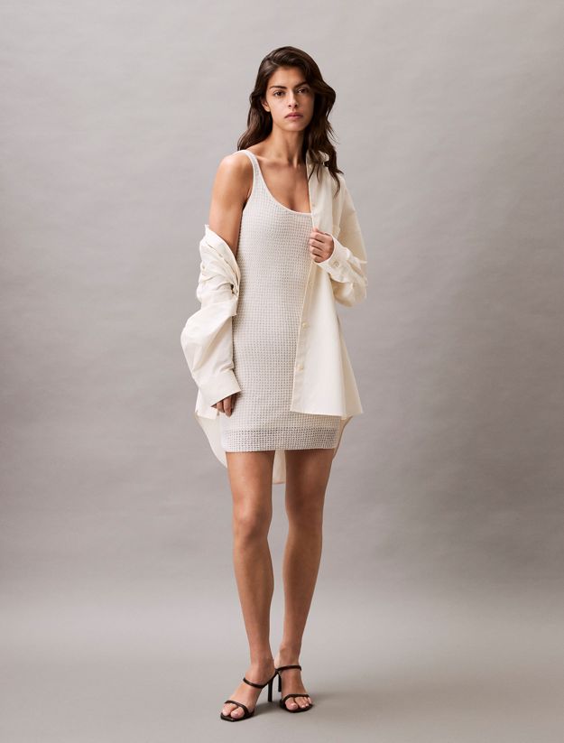 Jumper Stitch Mini Dress