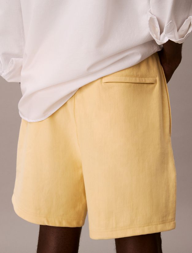 Cotton Terry Jogger Shorts