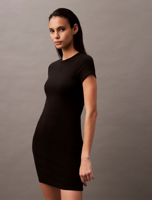 Soft Stretch Cotton T-shirt Dress