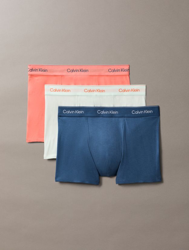 3 Pack Relaxed Dart Trunks - Icon Cotton Stretch