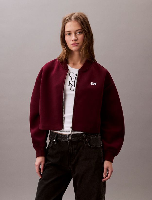 Relaxed Bomber Jacket