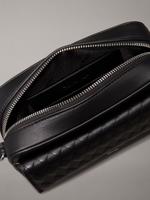 Quilted Crossbody Camera Bag