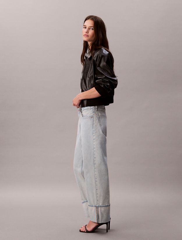 Relaxed 90's Cropped Jeans
