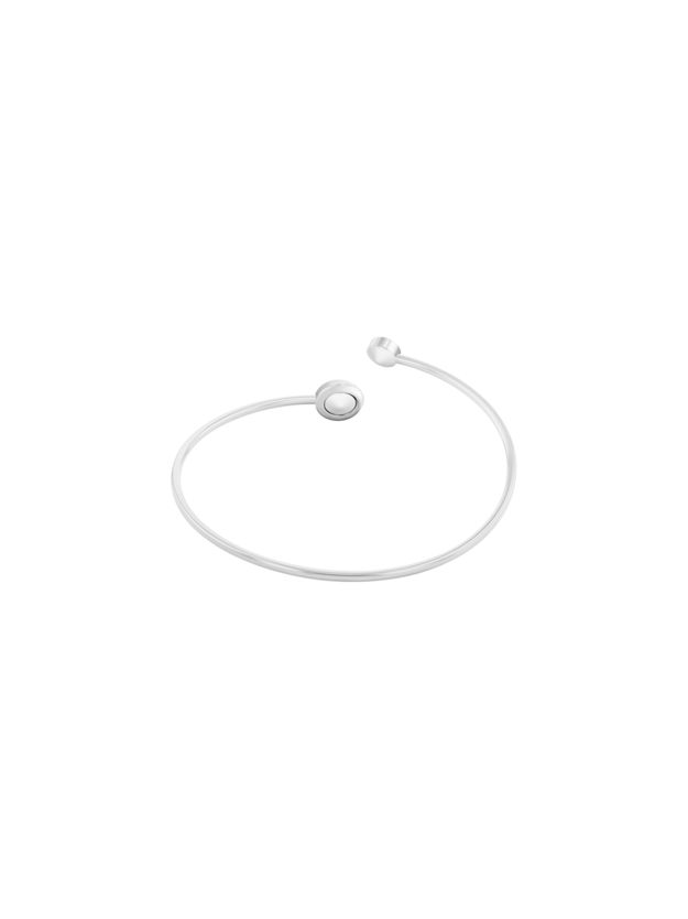 Stainless Steel Crystal Bangle