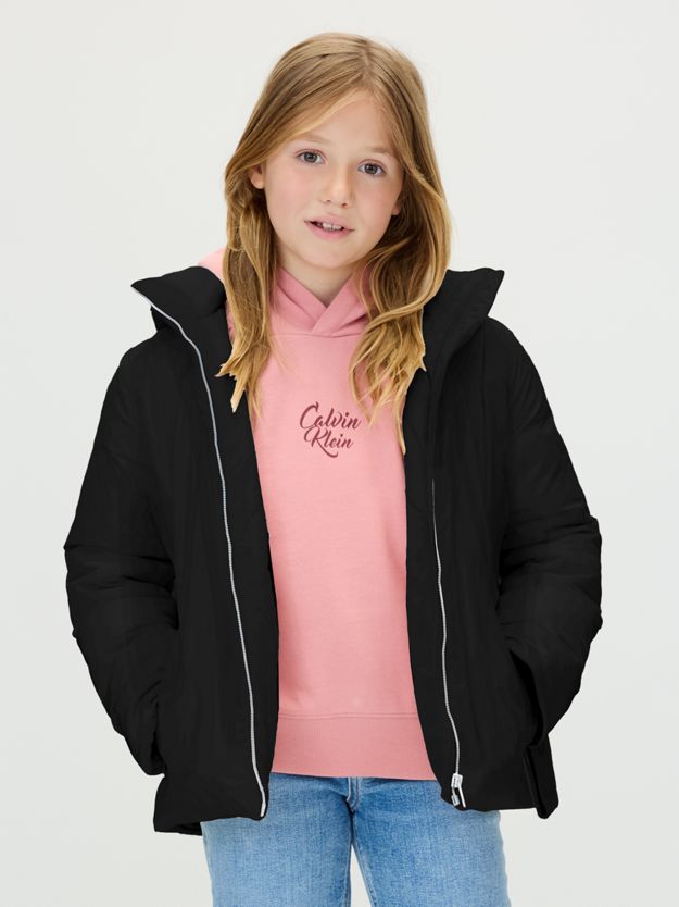 Structured Nylon Belted Jacket