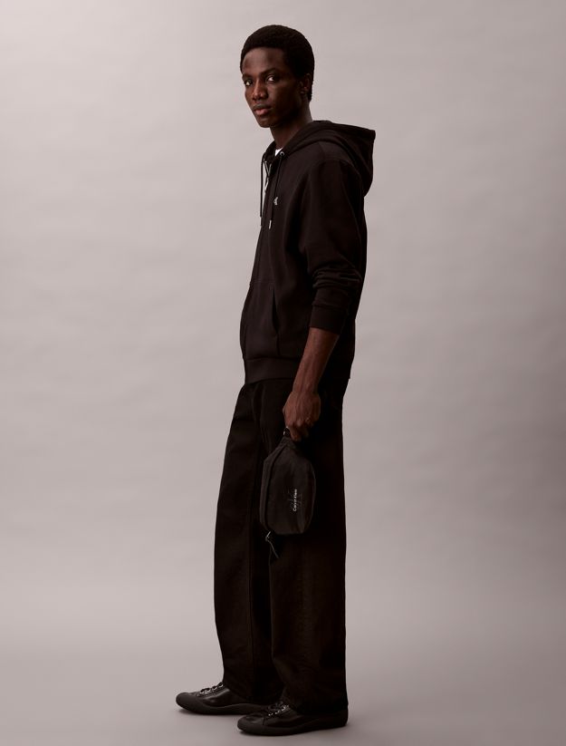 Nylon Monogram Logo Waistpack