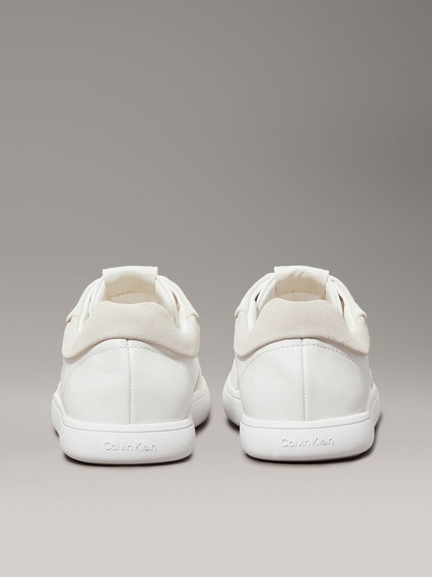 Leather Low Profile Trainers