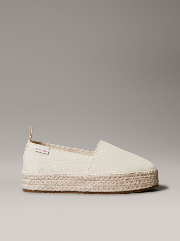 Canvas Platform Espadrilles