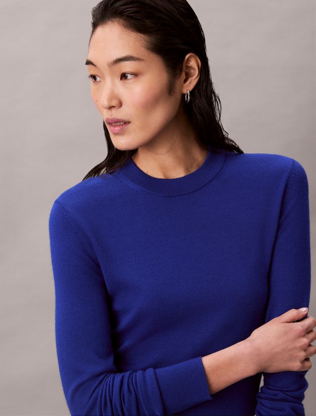 Merino Wool Crew Neck Jumper