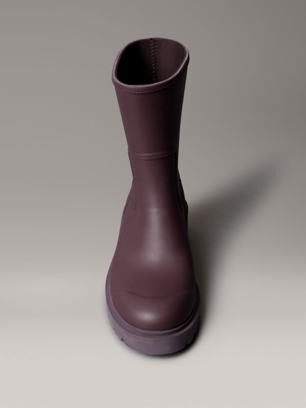 Waterproof Flexible Lug Sole Rainboots