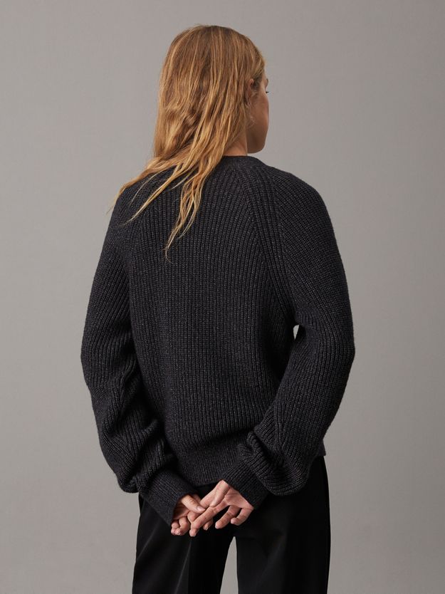 Relaxed Ribbed Cardigan Jumper