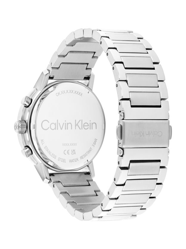Stainless Steel Multifunction Watch