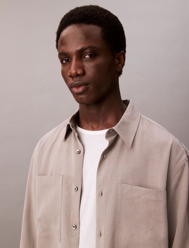 Lyocell Relaxed Shirt