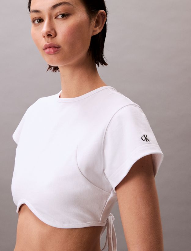 Cropped Tie-Back Top - Pride