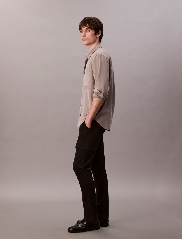 Slim Stretch Cargo Trousers