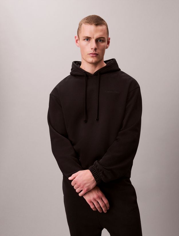 Cotton Terry Blend Lounge Hoodie