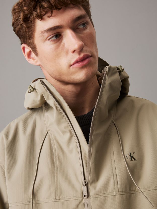 Technical Hooded Jacket