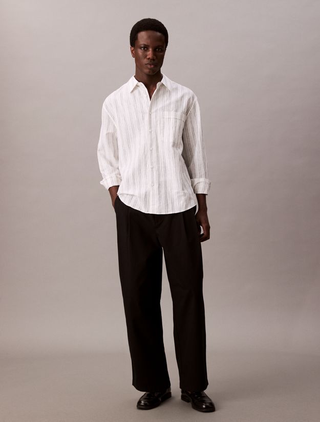 Wide Pleated Trousers