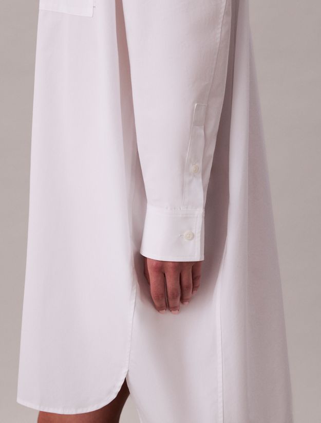 Cotton Relaxed Shirt Dress
