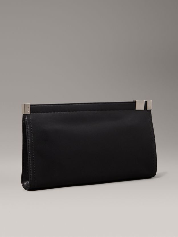 Oversized Leather Clutch