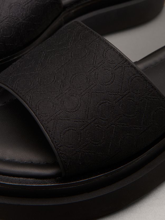 Platform Logo Jacquard Sliders