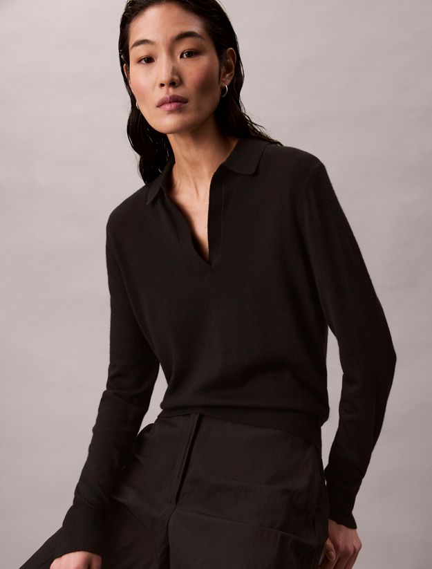 Merino Camp Collar Jumper