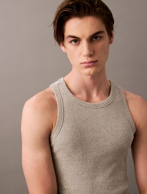 Cotton Stretch Lounge Tank Top