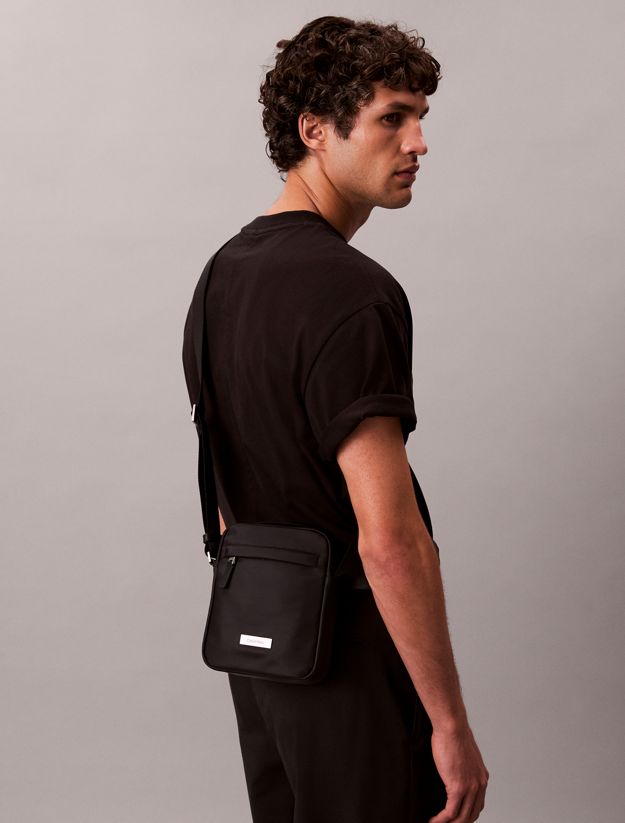 Matte Nylon Reporter Bag