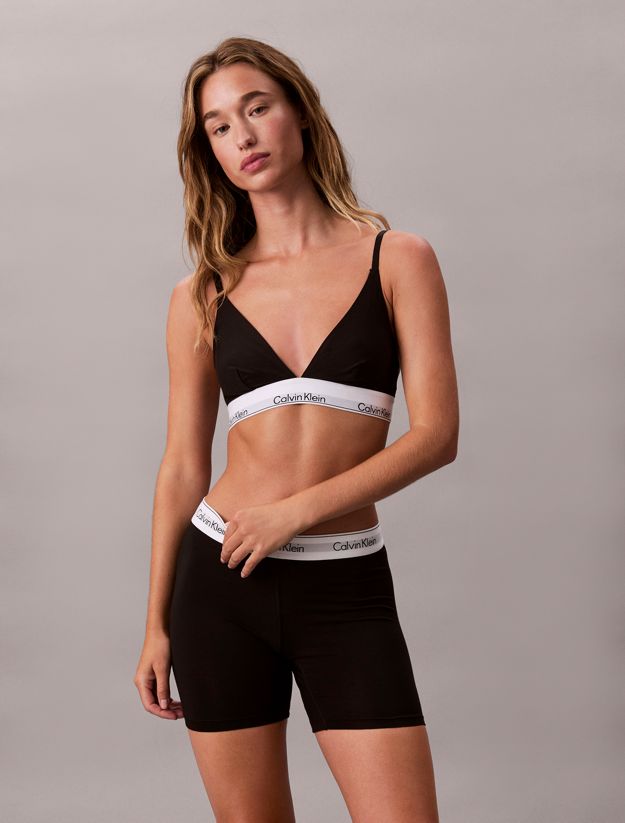 Unlined Triangle Bralette - Icon Cotton Modal